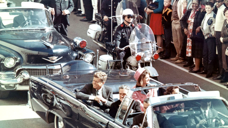 President John F. Kennedy, Jackie Kennedy, Limosine, Dallas, Texas, Nov. 22, 1963