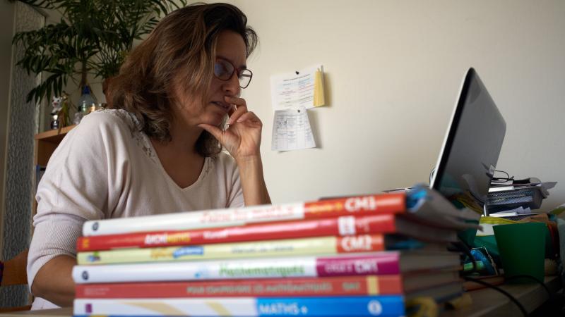 Virtual learning, France 2020