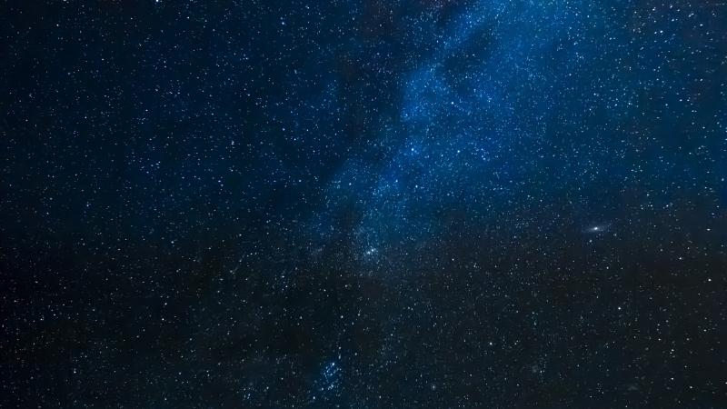 The night sky