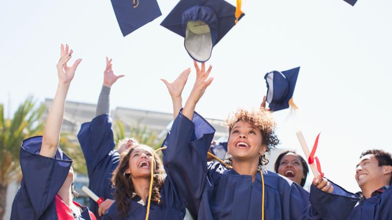 Graduation, stock photo