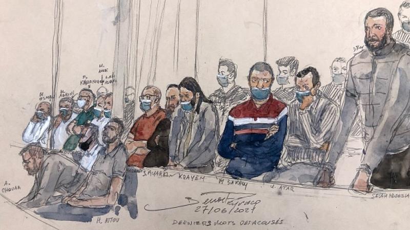 Salah Abdeslam, June 27, 2022, Paris, France