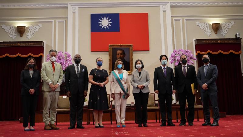 Nancy Pelosi, Taiwan, Aug. 3, 2022