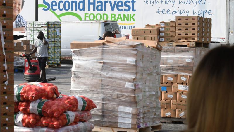 A food pantry in Orlando, Fla., June 2022