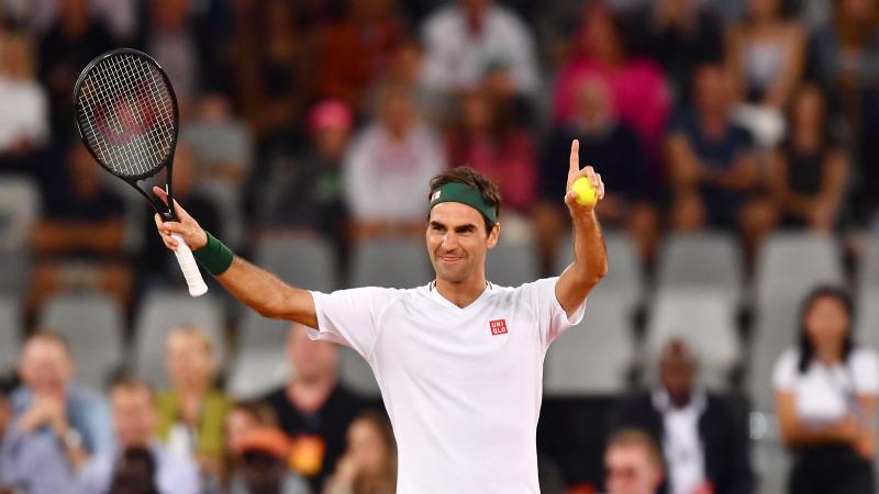 Roger Federer, Cape Town, South Africa, Feb. 7, 2020