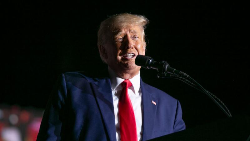 Donald Trump in Wilmington, N.C., Sept. 23