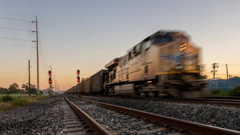 Freight train, Houston, Texas, Sept. 14, 2022