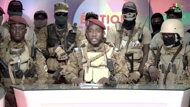 Capt. Kiswendsida Farouk Azaria Sorgho in Ougadougou, Burkina Faso, Sept. 30