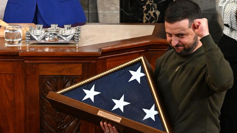 Volodymyr Zelensky, Washington, D.C., Dec. 21, 2022