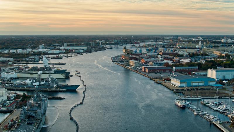The Norfolk Navy Yard