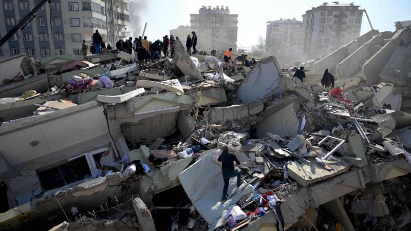 Earthquake, Kahramanmaras, Turkey, Feb. 9, 2023