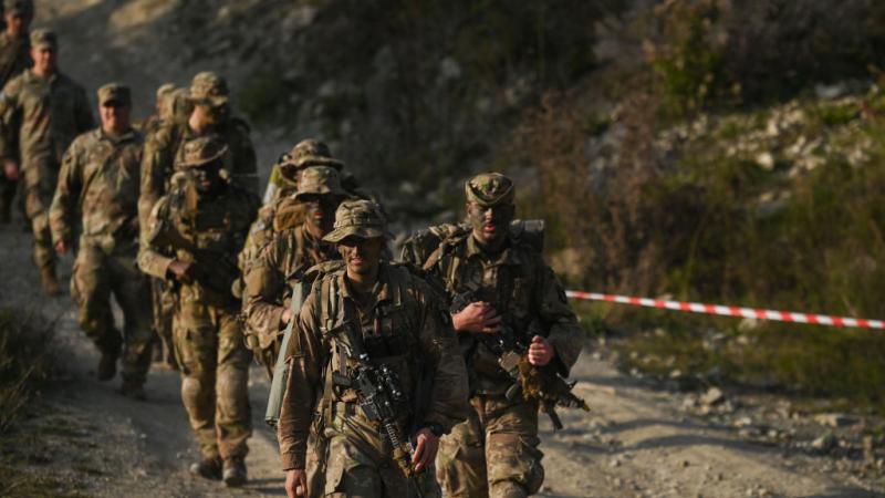 Military drills