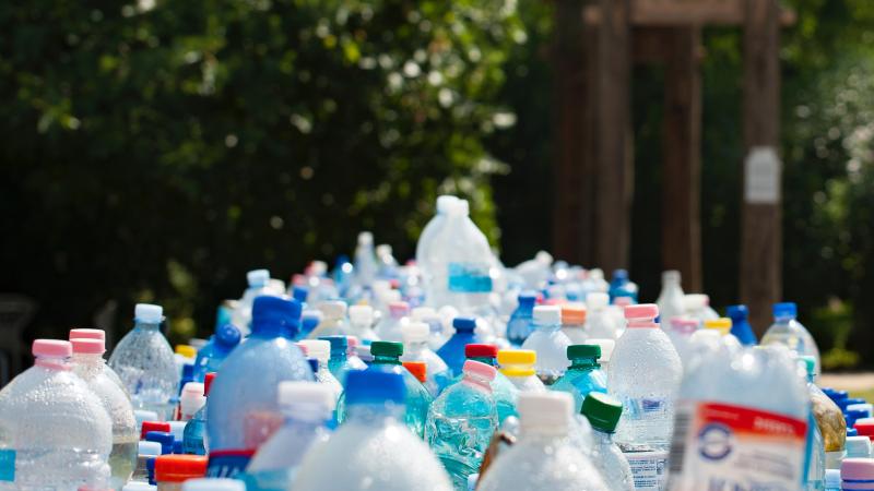 Plastic water bottles
