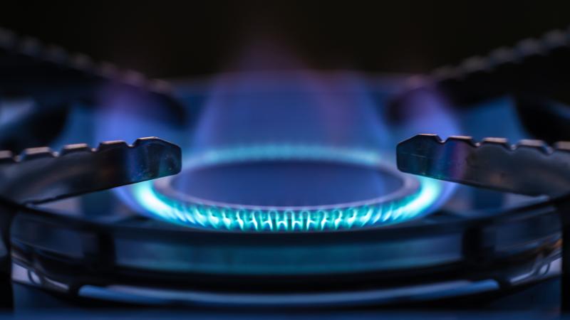 Gas flame