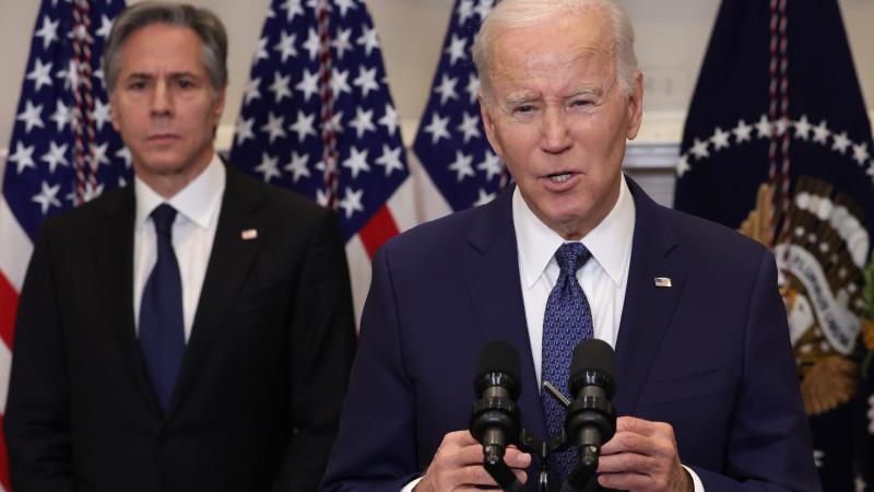 BlinkenBidenPodium