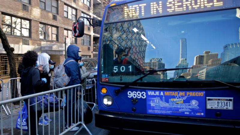 Migrant bus