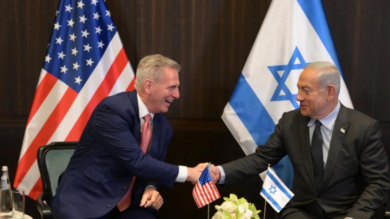 Kevin McCarthy, Benjamin Netanyahu, Jerusalem, Israel, May 1, 2023