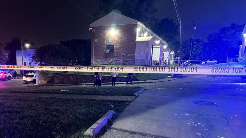 Police tape, Baltimore, Md., July 2, 2023