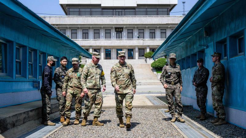 North Korea demarcation line, May 9, 2023