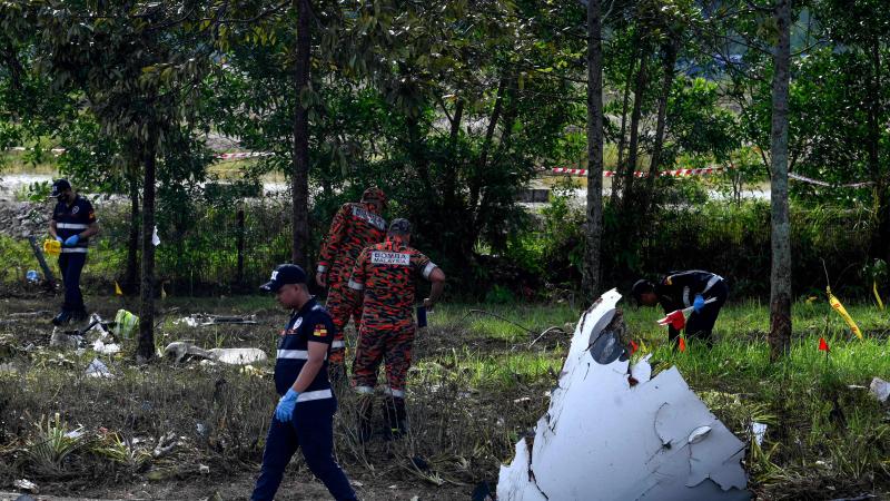 Plane crash, Selangor, Malaysia, Aug. 17, 2023