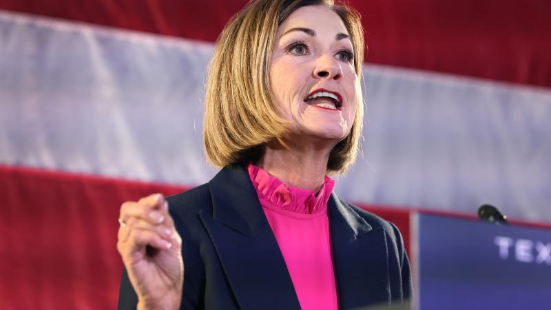 Kim Reynolds, Nov. 06, 2023 in Des Moines, Iowa