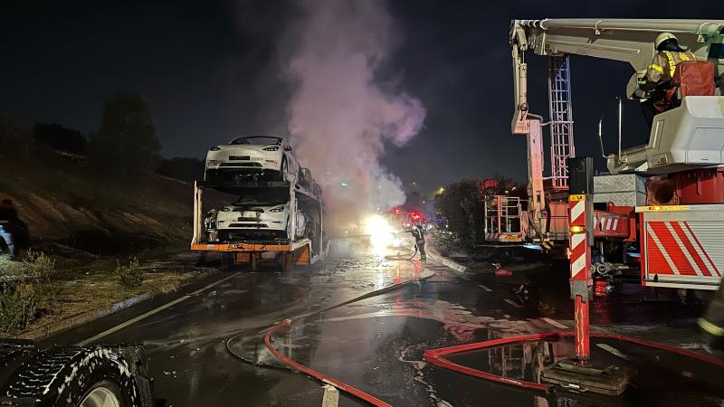 EV fire