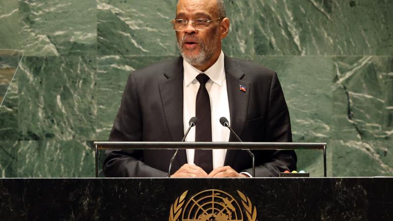 Ariel Henry, Sept. 22, 2023, New York City