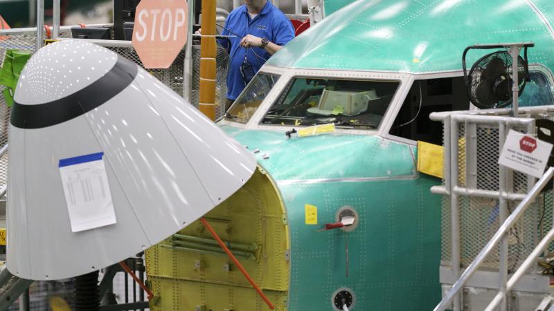 Boeing 737 MAX 8, Renton, Wash., March 27, 2019
