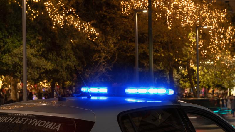 Greek police car
