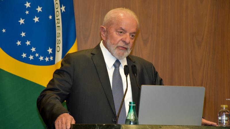 Luiz Inacio Lula da Silva, Cairo, Egypt, Feb. 15, 2024