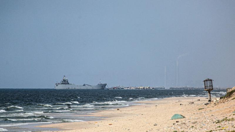 Gaza pier