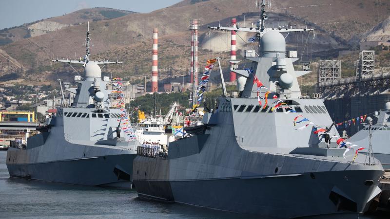 Russian warships