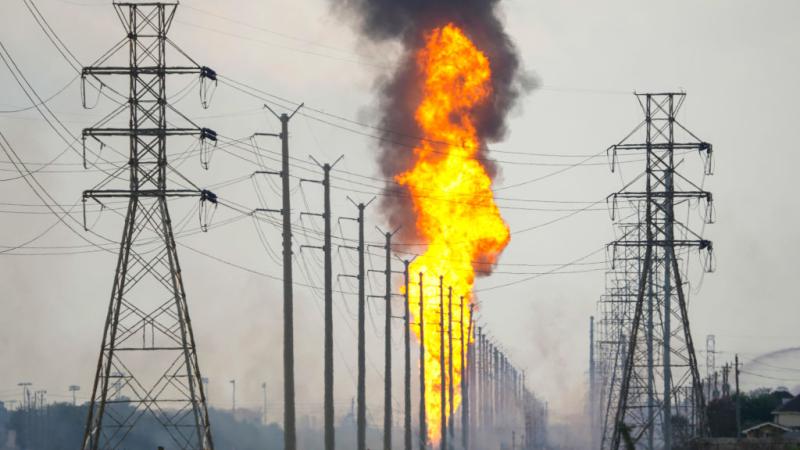 Pipeline explosion