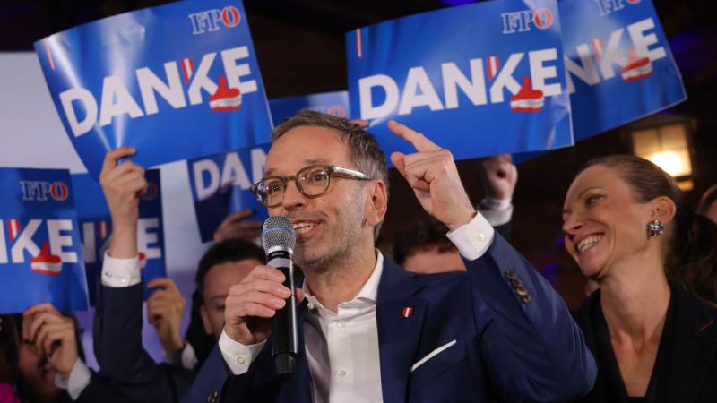 Herbert Kickl, head of Austria's Freedom Party