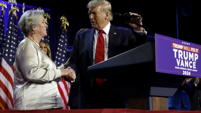 Susie Wiles and Donald Trump