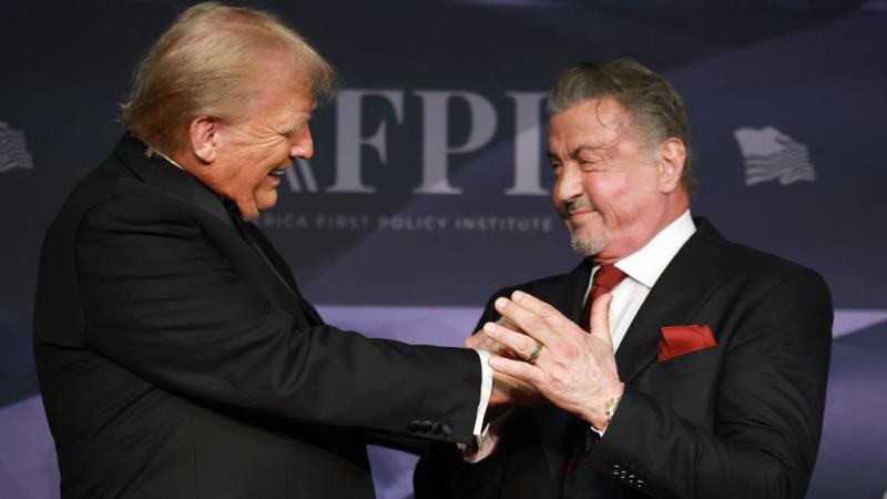 Trump and Stallone