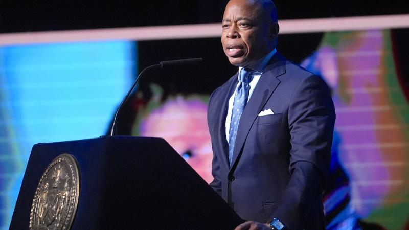 New York City Mayor Eric Adams