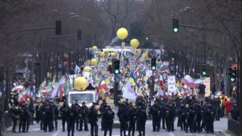 Iran rally