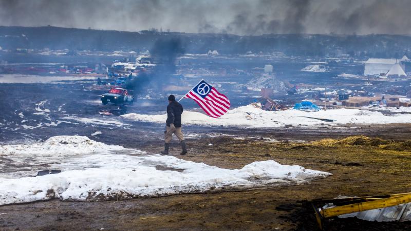 Violent protesters