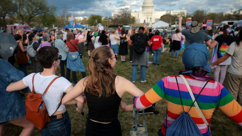transgender rally