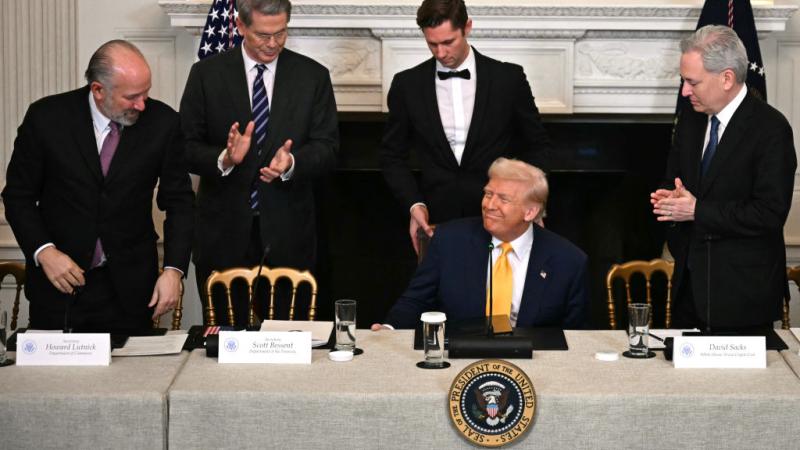 Trump and Cabinet