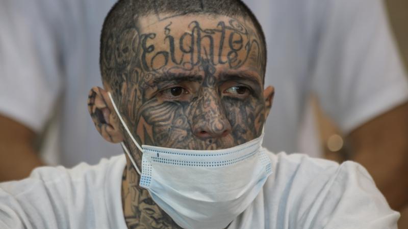 MS-13 gang member in El Salvador