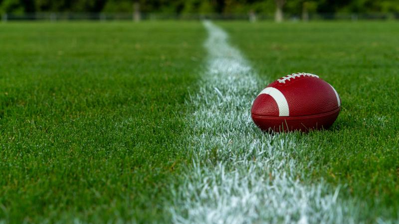 A football