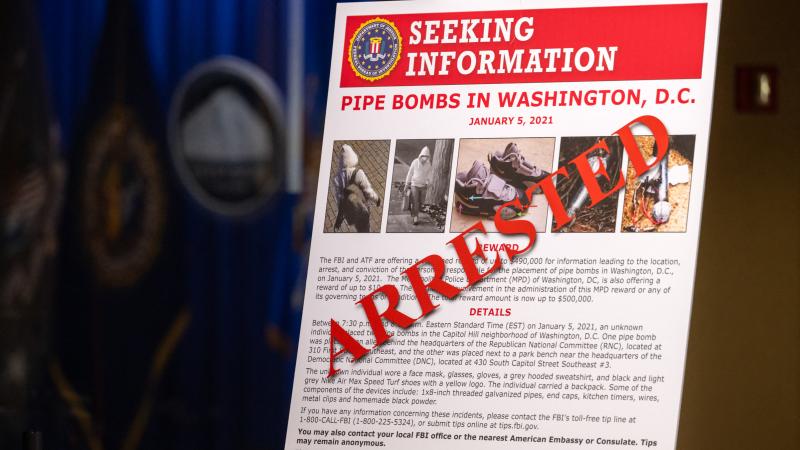 pipe bomb arrest 