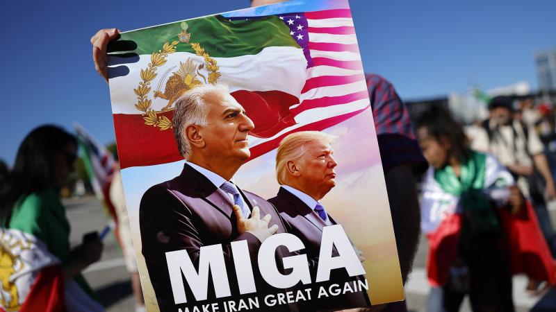 Iran rally LA