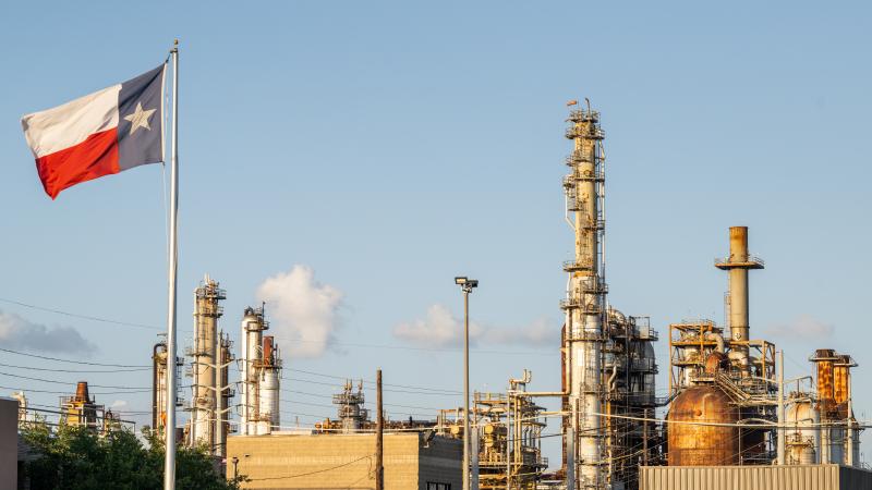 oil refinery