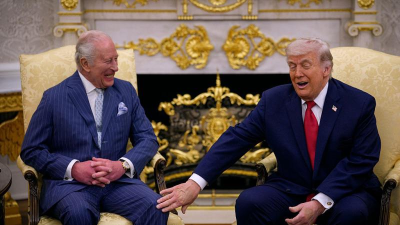 Trump and the king