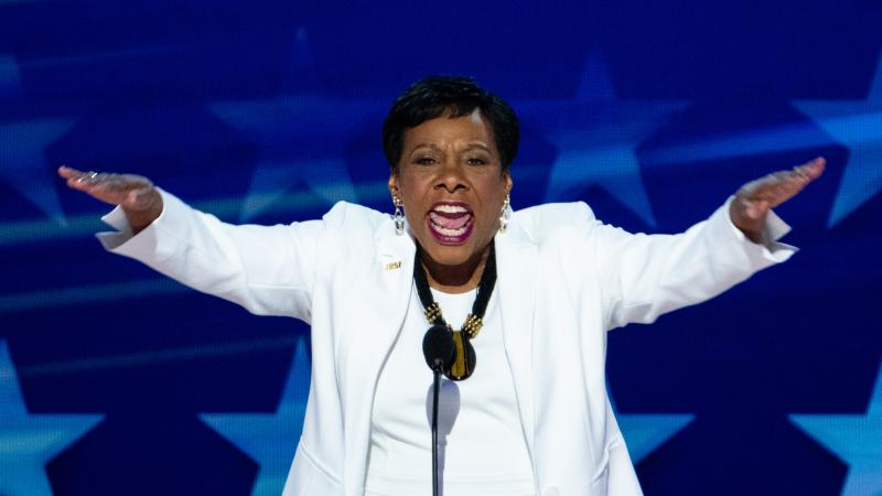 Becky Pringle at Dem National Convenion