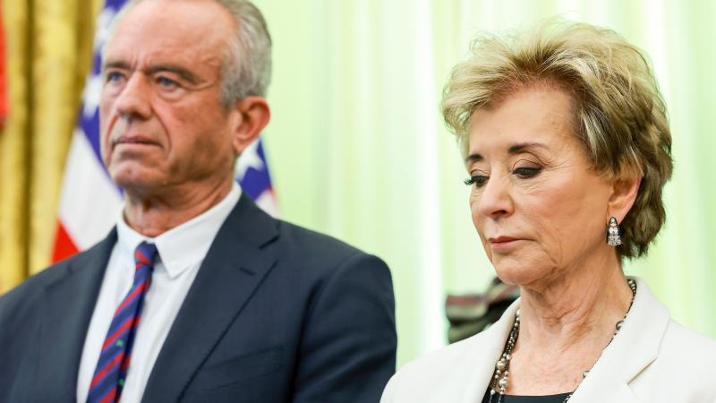 Linda McMahon and RFK Jr.