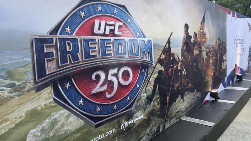 UFC250 Walkway