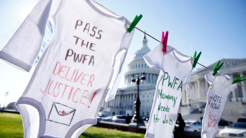 Pregnant Workers Fairness Act rally